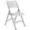 National Public Seating Folding Chair, Plastic, Gray, PK4 602 - alternate 1