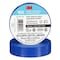 3M Vinyl Electrical Tape, 165, Temflex, 3/4 in W x 60 ft L, 6 mil thick, Blue 165BL4A - alternate 1