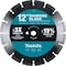 Makita Diamond Blade, 12" dia, 6300 RPM Max Speed E-02521 - alternate 1