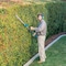 Makita Cordless Battery-Powered Hedge Trimmer Kit, Double-Sided 24 in L Blade, 18V Electric, 18 V XNU02T - alternate 7