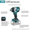 Makita Impact Wrench Kit, 18 V DC, Square XWT18T - alternate 2