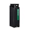 Rubbermaid Commercial 15 gal Square Recycling Can, Flat with Top Opening, Black, 1 Openings 2078991 - alternate 3