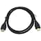 Triplett HDMI Cable, High Speed, PVC, Black, 3 ft HDMI-HS-3BK - alternate 1