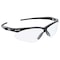 Mcr Safety Memphis MP1, Safety Glasses, MAX6 Anti-Fog, Clear Lens, Black Frame, Half-Frame 61LA76 - alternate 1