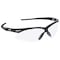 Mcr Safety Memphis Reader Safety Glasses, Black Wraparound Frame, 1.0 Diopter, Clear Lens, Universal MPH10 - alternate 1