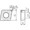 Kyocera Diamond Turning Insert, CCMW110905S00435SETKBN10M CCMW110905S00435SETKBN10M - alternate 3
