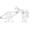Kyocera Diamond Turning Insert, VBGW331METKBN525 VBGW331METKBN525 - alternate 2
