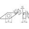 Kyocera Diamond Turning Insert, VBMT332NEKPD001 VBMT332NEKPD001 - alternate 3