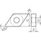 Kyocera Diamond Turning Insert, DNGA443T00625AAA66N DNGA443T00625AAA66N - alternate 3