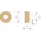 Kyocera Round Turning Insert, Cermet RCMT1204M0BBTN90 - alternate 3