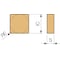 Kyocera Square Turning Insert, Cerment SNG433TN620 - alternate 2