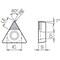 Kyocera Triangle Turning Insert, Grade PCD TCGW221NEKPD001 - alternate 3