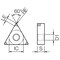 Kyocera Triangle Turning Insert, Grade CBN TNGA331S00245MEPKBN05M - alternate 3