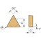 Kyocera Triangle Turning Insert, Cerment TPG321TN620 - alternate 2