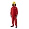 Ansell Coveralls, Collared Coverall, Polyester, Zipper, Hook-and-Loop Cuff, Taped Seam 66-667 - alternate 1