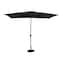 Island Umbrella Rectangle Umbrella Black NU6858 - alternate 1