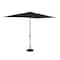 Island Umbrella Rectangle Umbrella Black NU6858 - alternate 3