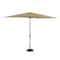 Island Umbrella Rectangle Umbrella Champagne NU6859 - alternate 2