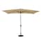 Island Umbrella Rectangle Umbrella Champagne NU6859 - alternate 1