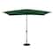 Island Umbrella Rectangle Umbrella Hunter Green NU6861 - alternate 1