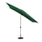 Island Umbrella Rectangle Umbrella Hunter Green NU6861 - alternate 3