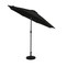 Island Umbrella Octagon Auto Tilt Umbrella Black NU6843 - alternate 2