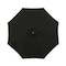Island Umbrella Octagon Umbrella Black NU6839 - alternate 2