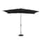 Island Umbrella Rectangle Umbrella W/ Led Bulb Lights NU6862 - alternate 1