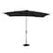 Island Umbrella Rectangle Umbrella W/ Led Bulb Lights NU6862 - alternate 2