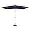 Island Umbrella Rectangle Umbrella W/ Led Bulb Lights NU6865 - alternate 2