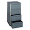 Durham Mfg Storage Cabinet, Truck or Van, 24 1/2 in H, 12 5/8 in W, 12 1/8 in D, 4 Drawers, Steel, Gray 610-95 - alternate 1
