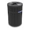 Commercial Zone Products 45 gal Recycling Bin, Black, Steel 728201 - alternate 1