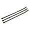 3M Cable Tie, 8 in L, 1-7/8 in Max Bundle Dia., Black, Nylon 6/6, 50 lb Strength, 1000 PK CT8BK50-C - alternate 1