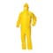 Kleenguard ChemPerm LiqJet Covall ZipFrnt ElasWrisWaistAnk Hood MD YEL 46770 - alternate 1