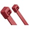 Panduit Cable Tie, 7-1/2 in L, 1-15/16 in Max Bundle Dia., Red, HALAR Fluoropolymer, 50 lb Strength, 100 PK PLT2S-C702Y - alternate 1