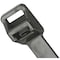 Panduit Cable Tie, 20-1/2 in L, 5 in Max Bundle Dia., Black, Nylon 6/6, 250 lb Strength, 100 PK PRT5EH-C30 - alternate 1