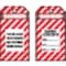 Panduit Tag, Danger This Tag, ., Rd/bl/wh, PK5 PVT-98 - alternate 1