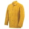 Steiner Leather Welding Jacket, Leather, 30 in Length, Snap Closure, 3 Pockets, Yellow, 2XL 8215-2X - alternate 1