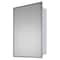 Ketcham 14" x 20" Deluxe Recessed Mounted SS Framed Medicine Cabinet 160 - alternate 1