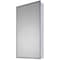 Ketcham 18" x 36" Euroline Flush Mounted SS Framed Medicine Cabinet 131 - alternate 1