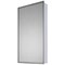Ketcham 18" x 36" Euroline Surface Mounted SS Framed Medicine Cabinet 131-SM - alternate 1