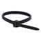 Monoprice Cable Tie, 4 in L, Black, Nylon, 18 lb Strength, 100 PK 5755 - alternate 1