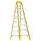 Werner 8 ft Fiberglass Stepladder, 375 lb Capacity 6308 - alternate 1