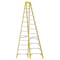 Werner 12 ft Fiberglass Stepladder, 375 lb Capacity 6312 - alternate 1