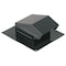 Broan-Nutone Roof Cap With Built In Damper, Round Duct, Black 636 - alternate 1