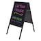 Mastervision 24"x36" Magnetic Wet Erase Sign Board, Dry Erase Width: 36" DKT30505042 - alternate 1