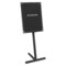 Mastervision Letter Board Stand 18"x24", Black, Aluminum Frame SUP1001 - alternate 1