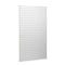 Triton Products (2) 24 In. W x 42-1/2 In. H White Epoxy 18-Gauge Steel Square Hole Pegboards Mounting Hardware LB2-W - alternate 1