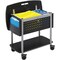 Safco Scoot Mobile File with Work Surface 5370BL - alternate 1