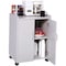 Safco Refreshment Cart, Mobile, Grey 8953GR - alternate 1